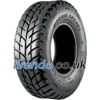 Maxxis M991 Spearz tire, black with directional tread pattern, size 22x7.00-10, front wheel design.