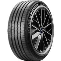 Black Michelin Pilot Sport 5 tire, 265/45 R20, with sleek tread pattern and white sidewall branding.