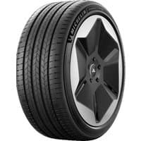 Michelin Primacy 5 tire, 225/55 R19, black rubber with detailed tread pattern, mounted on a sleek black and silver alloy wheel.