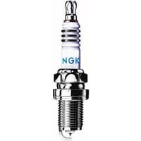 NGK Iridium spark plug for kart engines, silver with white insulator and blue NGK logo.