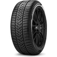 Pirelli Winter SottoZero 3 tire, black with detailed tread pattern, sidewall text, and runflat design.