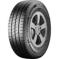 Black Semperit Van-Life 3 tire, 235/65 R16C, with tread pattern and white sidewall lettering, mounted on alloy wheel.