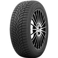 Toyo Observe S944 tire, 185/60 R16 86H, with black tread and intricate pattern on a silver alloy wheel.
