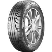 Uniroyal RainExpert 5 tire, 195/60 R18, black tread with kerbing rib, bold sidewall branding, designed for wet conditions.