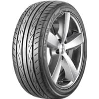 Yokohama Advan Fleva V701 tire, 225/50 R16 92W, sleek black tread with dynamic grooves and five-spoke alloy wheel.