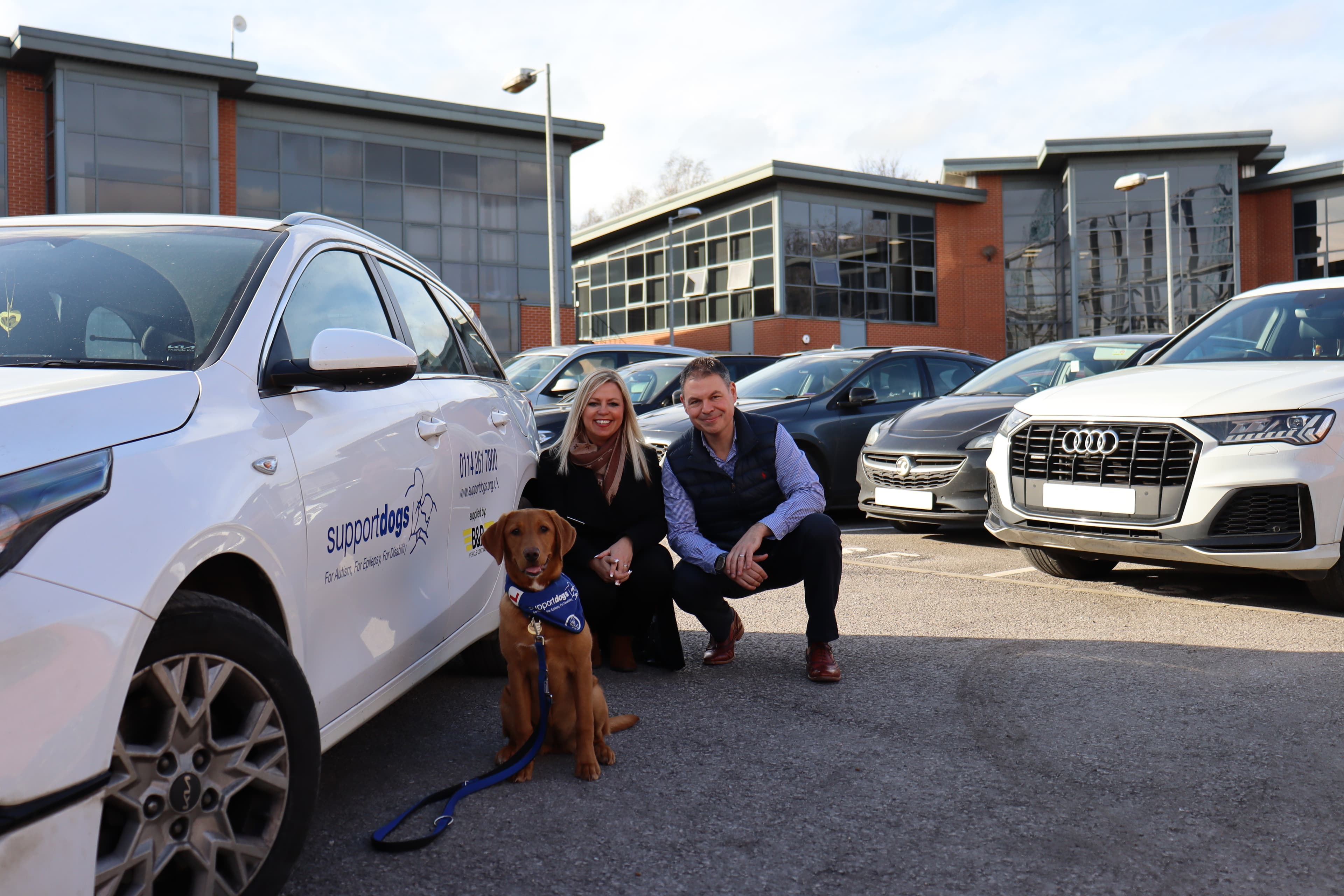 Support Dogs Pup India's Job Will Be to Help Others - Just Like Policeman Namesake