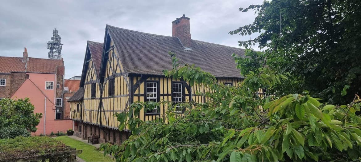 TV Historian, Dr Emma Wells, examines the Merchant Adventurers’ Hall, York