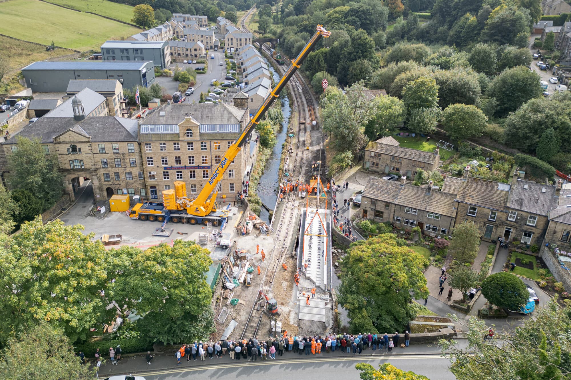 Keighley & Worth Valley Railway Completes £1.25 Million Bridge Replacement Project