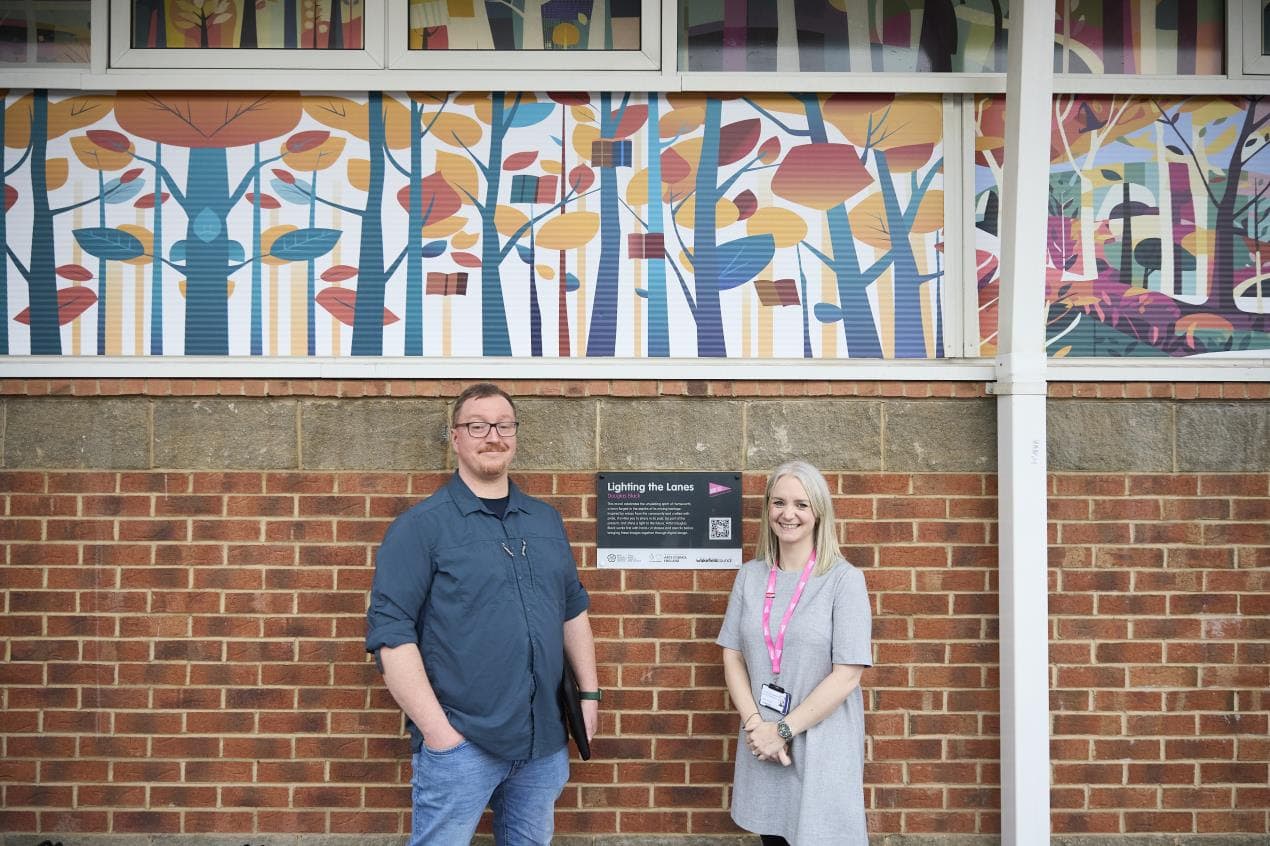 Whatβs the new mural at Hemsworth Library all about?
