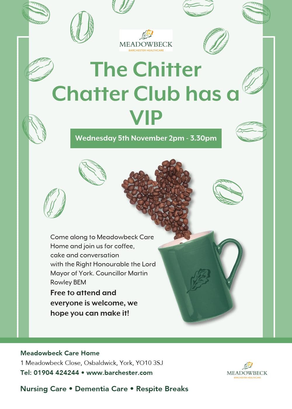 Free Coffee with the Mayor in York