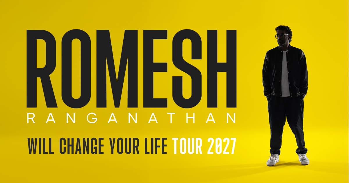 When is Romesh Ranganathan on Tour in Yorkshire?
