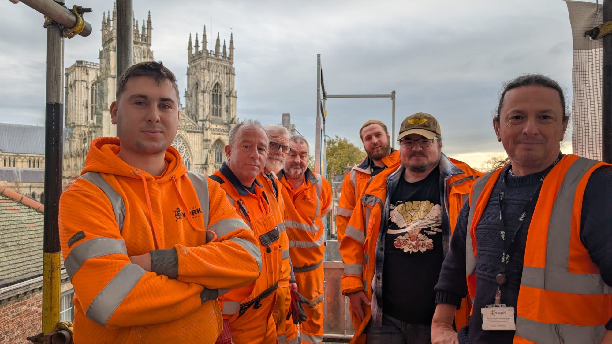 Restoration At Bootham Bar in York