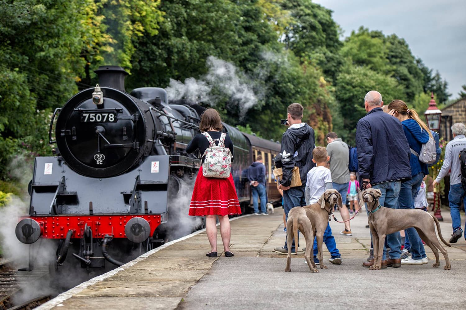 Keighley and Worth Valley Railway - Tour in haworth