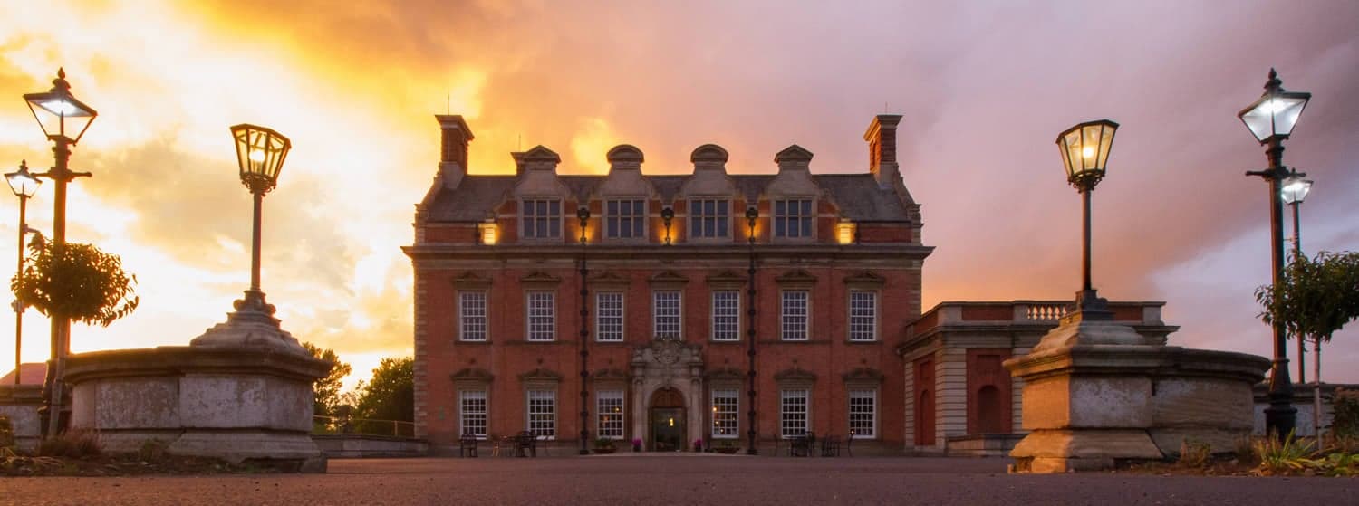 Dining at Acklam Hall in stainton middlesbrough