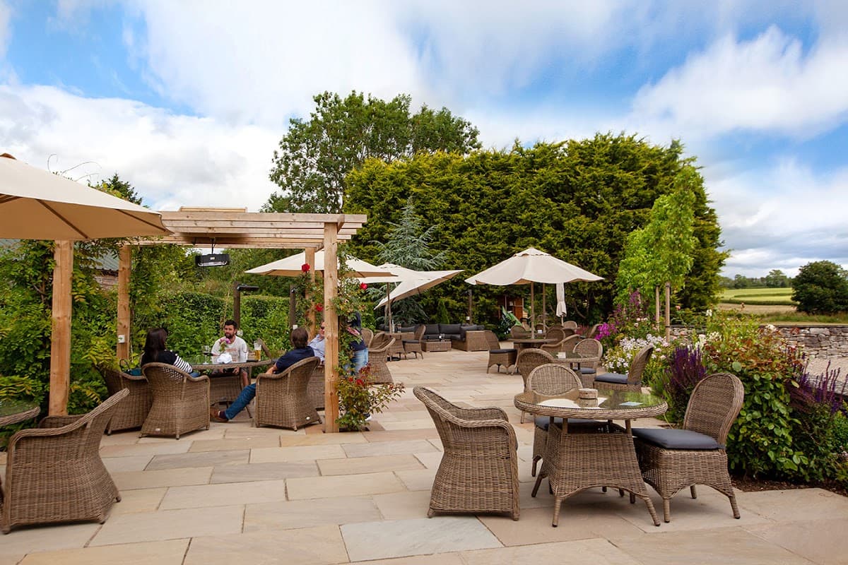 Dining at The Fox & Rabbit Inn in allerston