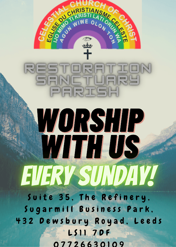 Celestial Church of Christ Restoration Sanctuary Parish - Churches in beeston