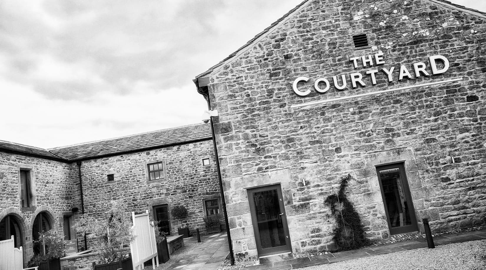 Dining at Brasserie in the Courtyard in bradford