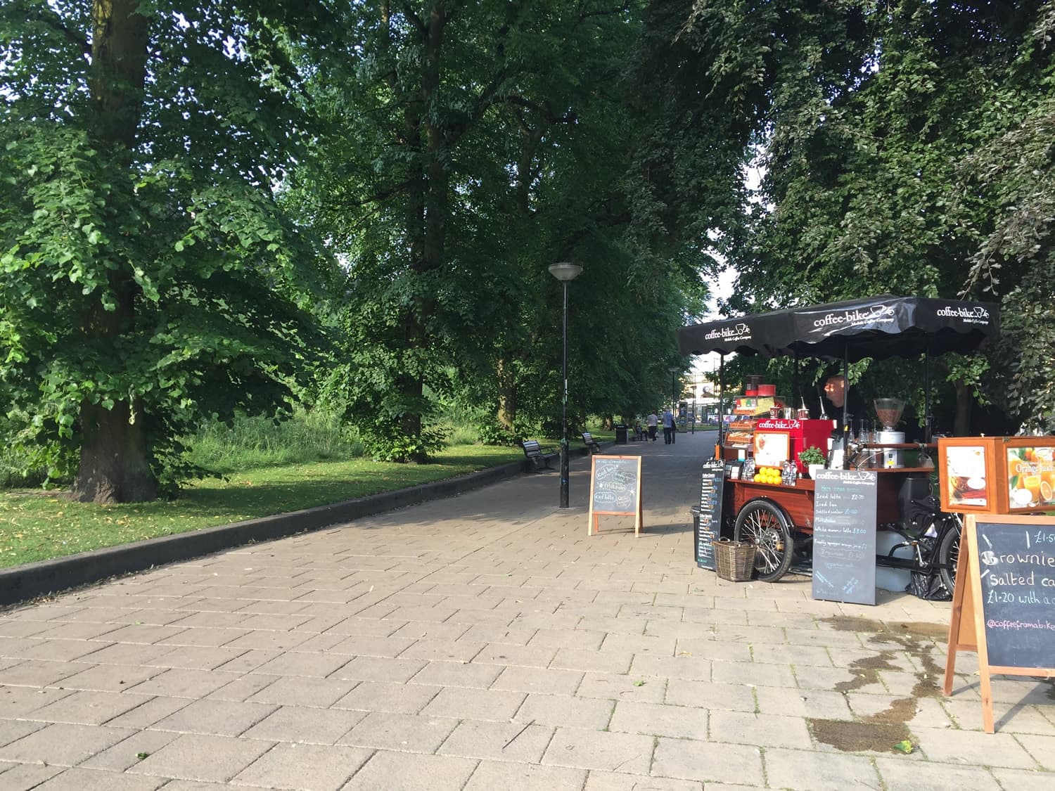 Cafe Coffee Bike York in york