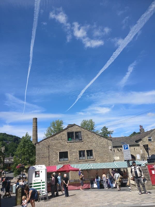 Bus Stop at Crown Street St George's Square - Bus Stops in hebden bridge