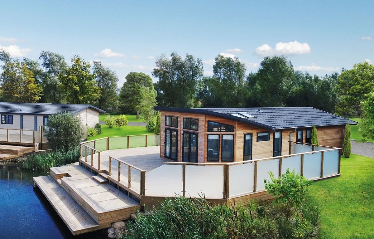 Heron Lakes Lodge Park - Lodge in routh