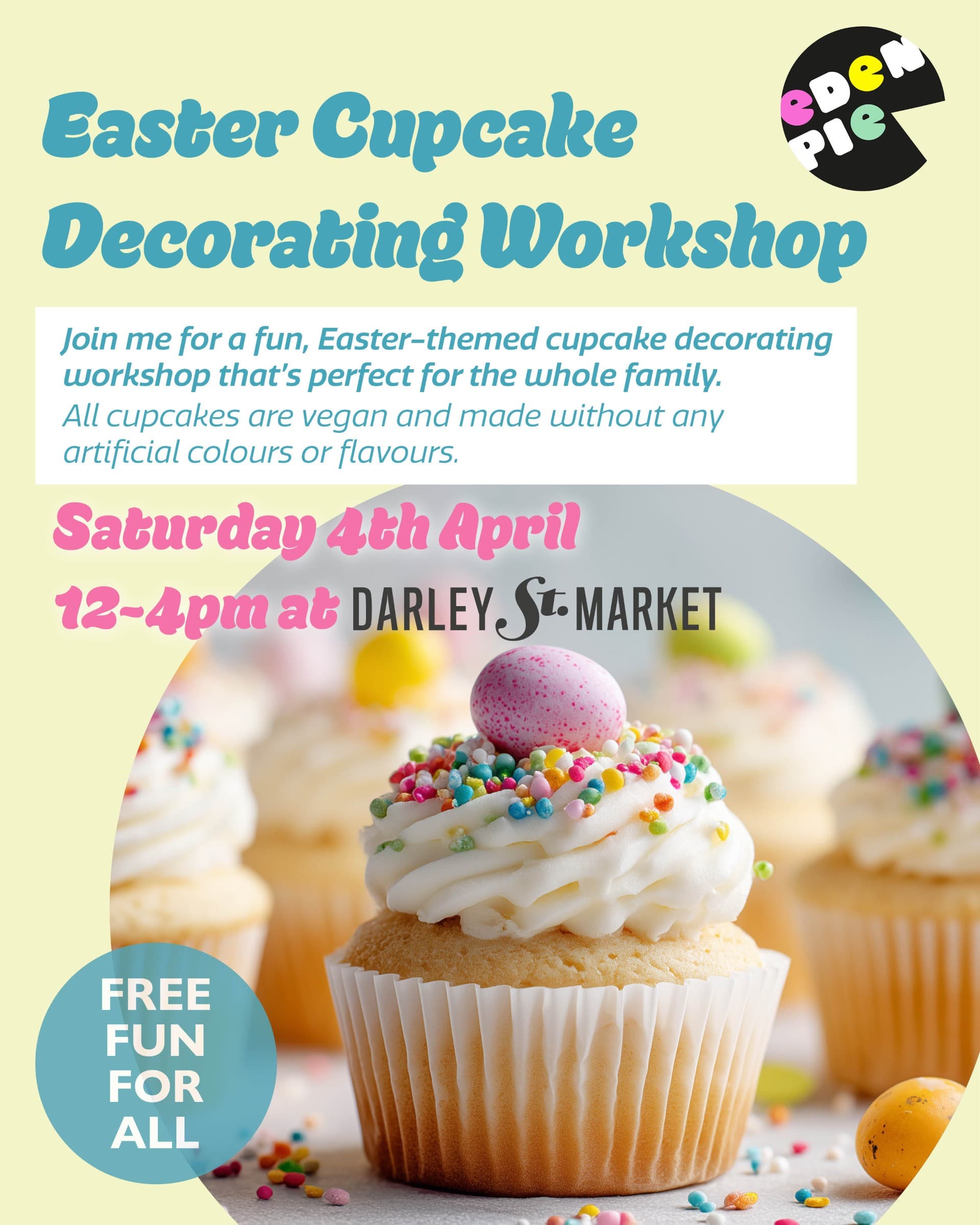 Event image for Easter Cupcake Decorating Workshop