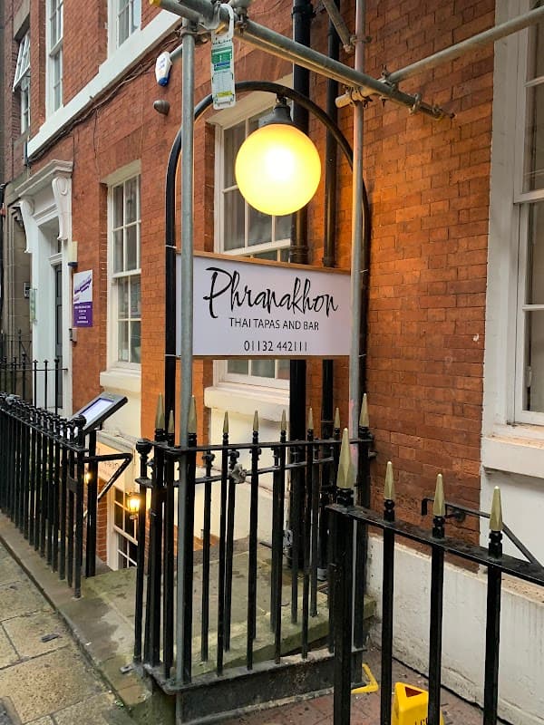 Dining at Phranakhon in leeds