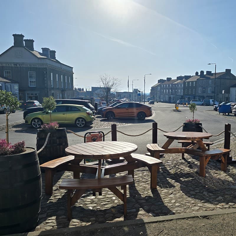 Dining at Lana's Sandwich Kitchen in leyburn