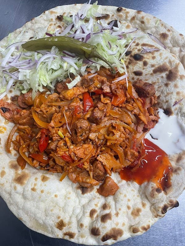 Dining at Saffron Indian Restaurant in leyburn