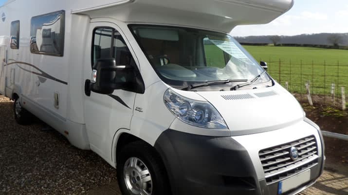North Yorkshire Motorhome Hire - Campsite in kirby misperton