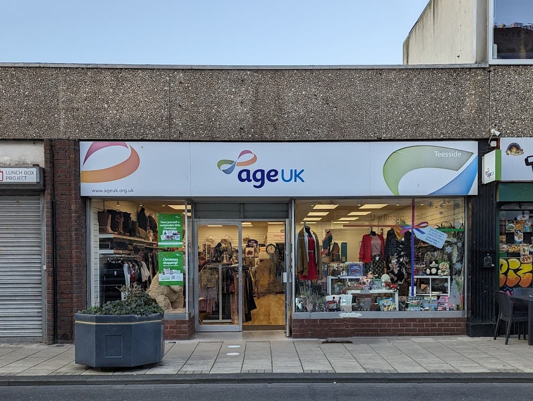 Age UK - Charity Shops in redcar