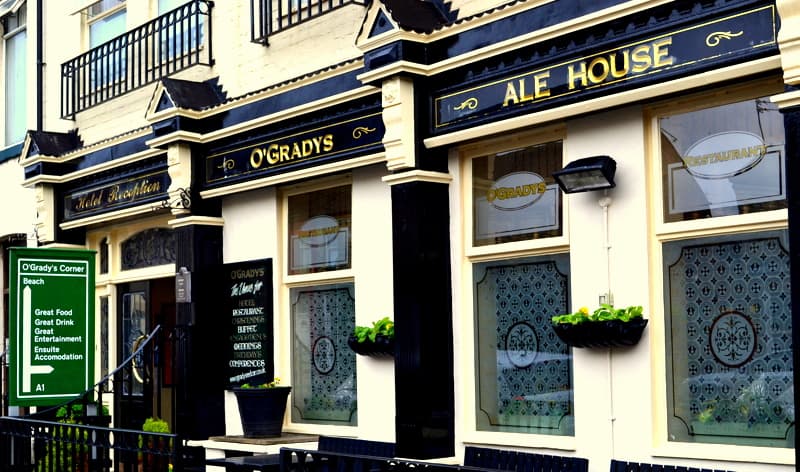 Accommodation at O'Gradys Hotel in redcar