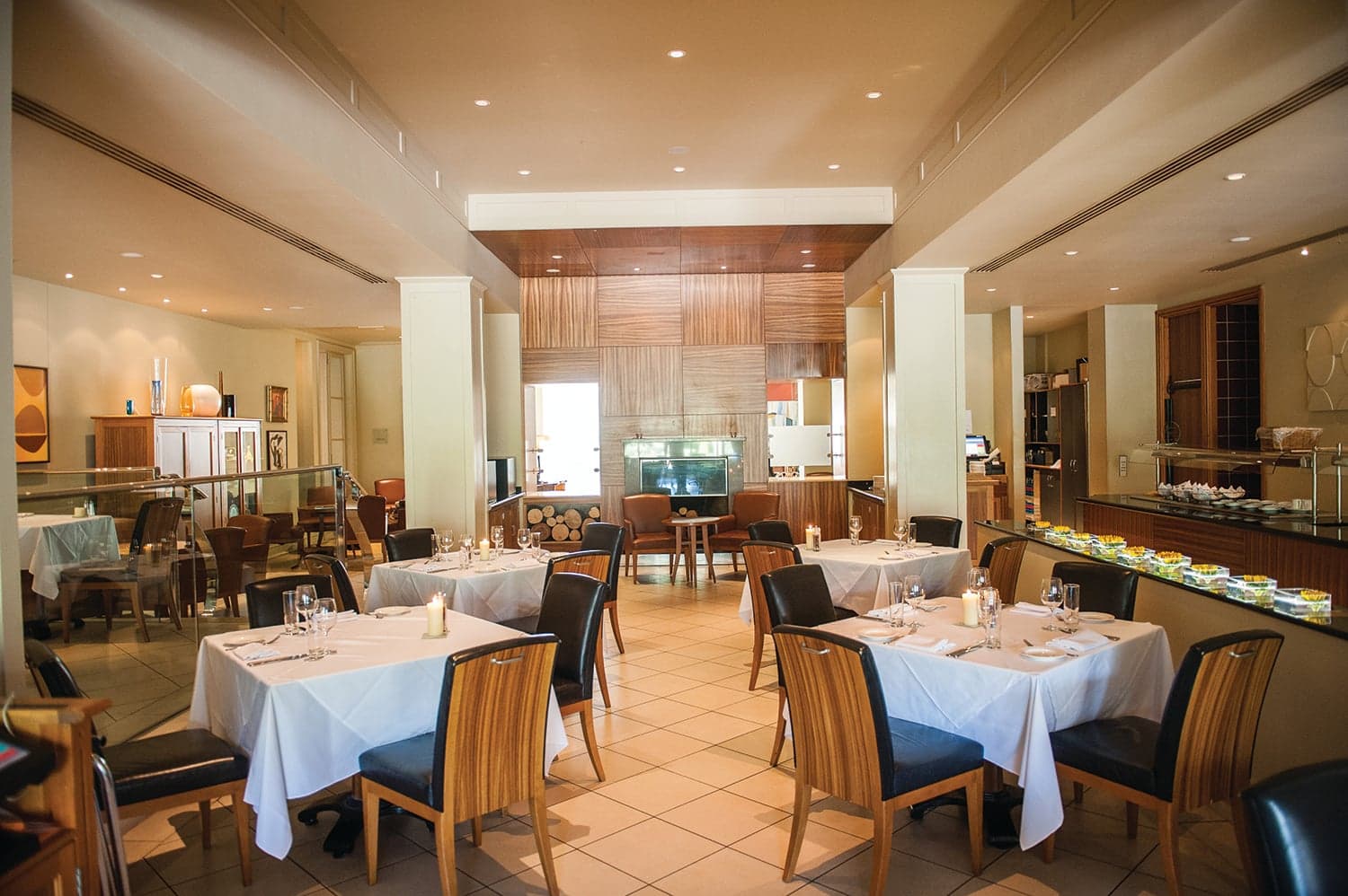 Dining at The Restaurant at Thorpe Park in leeds