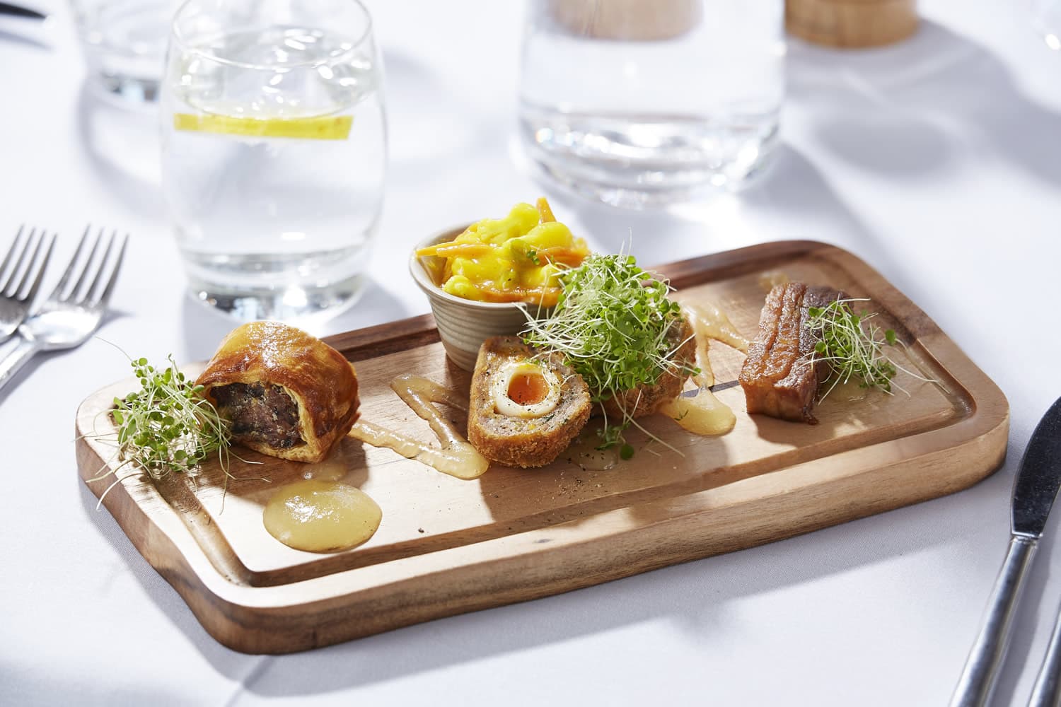 Dining at The Brasserie at The Devonshire Arms in bradford