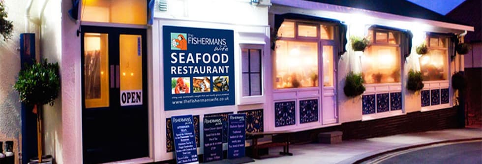 Dining at The Fisherman's Wife in whitby