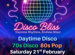 Event image for Disco Bliss – Sheffield Daytime Disco