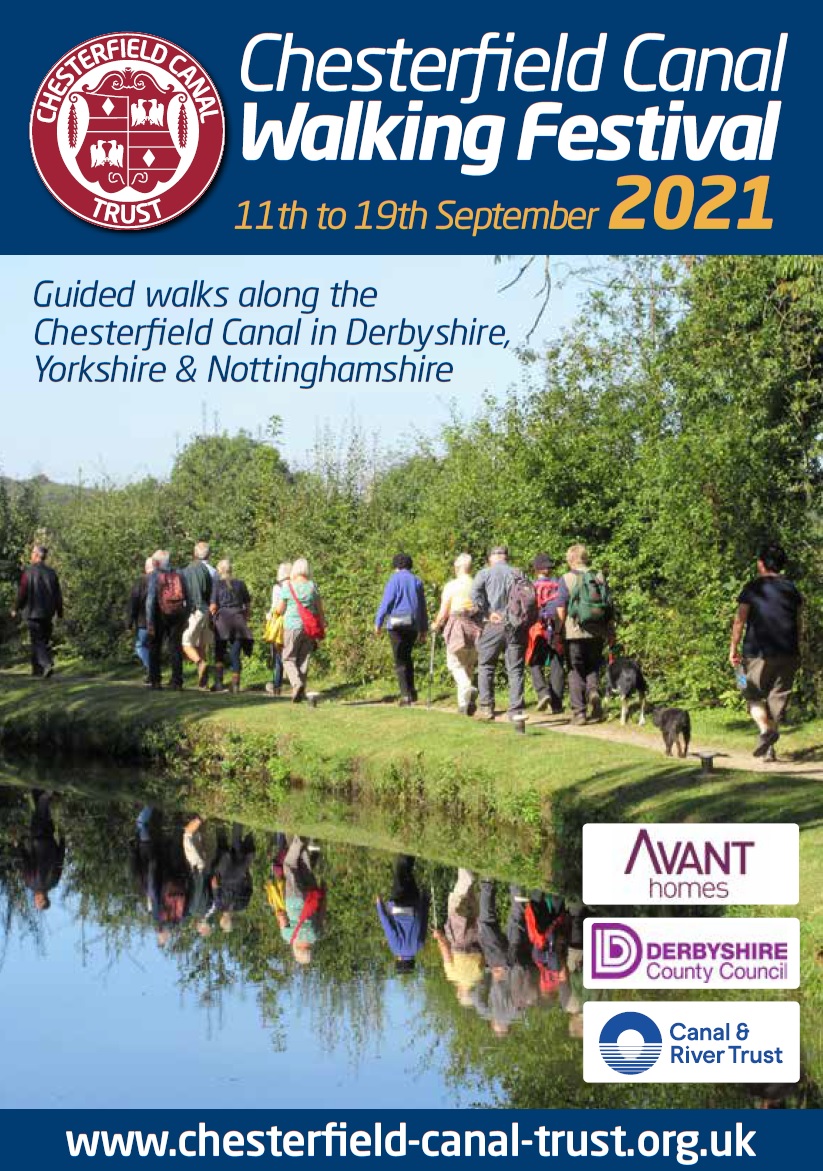 Image name CC Walking Festival brochure the 32 image from the post Explore Chesterfield Canal during the Walking Festival in Yorkshire.com.